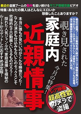 覗き見された家庭内近親情事